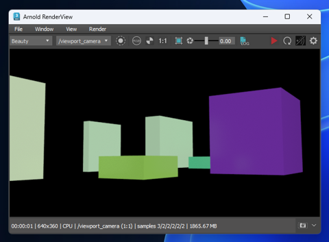 Z深度 (Z-depth) をレンダリングする:画像12