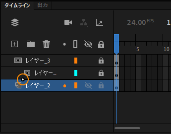 Adobe Animateでマスクを複数のレイヤーに適用する:画像8