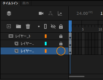 Adobe Animateでマスクを複数のレイヤーに適用する:画像11