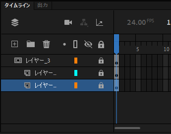 Adobe Animateでマスクを複数のレイヤーに適用する:画像12