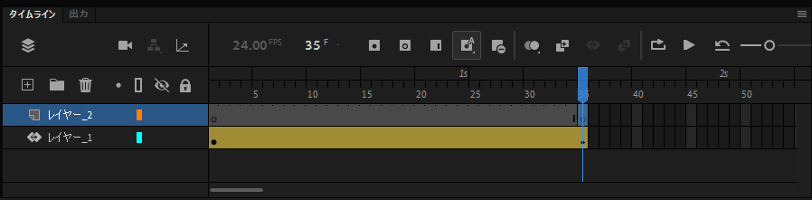 Adobe Animateでアニメーションを指定したフレームで停止する方法:画像7