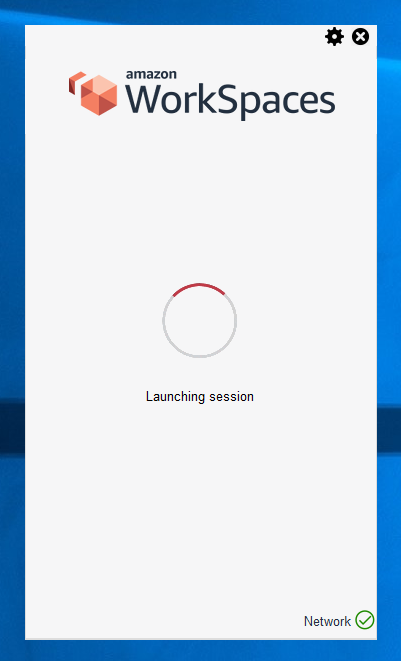 Amazon WorkSpaces に接続する:画像9