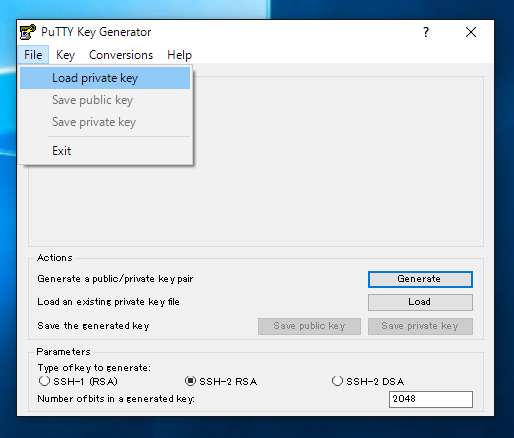 PuTTYでAmazon EC2のインスタンス(仮想マシン)にアクセスするための秘密鍵を準備する:画像5