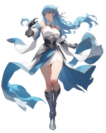 Animaの画像生成結果、SDXL（Illustrious）との比較:画像55