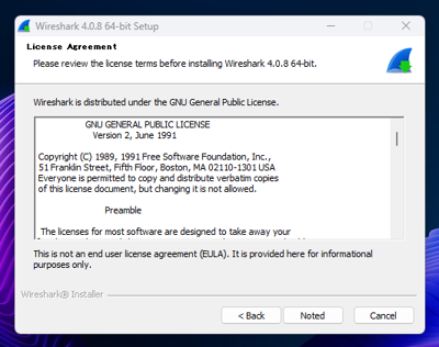 Wireshark のインストール:画像5