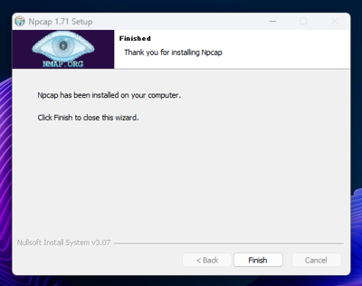 Wireshark のインストール:画像21
