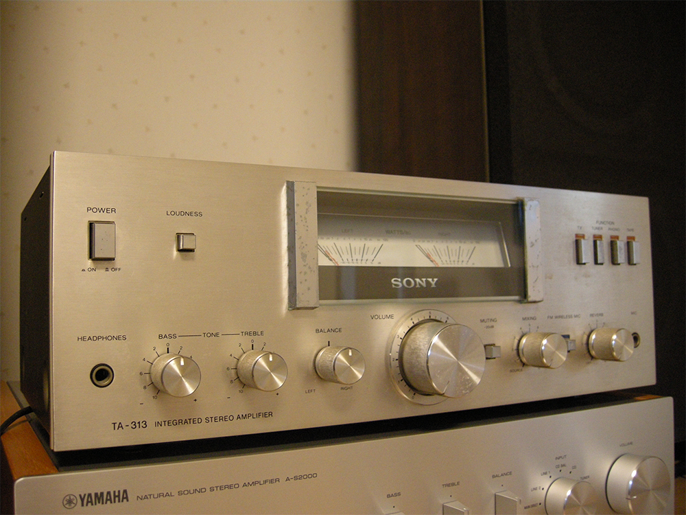 SONY プリメインアンプTA-313 Sony SONY TA-313 Integrated Amplifier | eBay