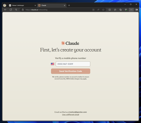 Claudeのアカウントを作成する - Claude3 へのサインアップ:画像5