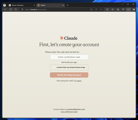 Claudeのアカウントを作成する - Claude3 へのサインアップ:画像9