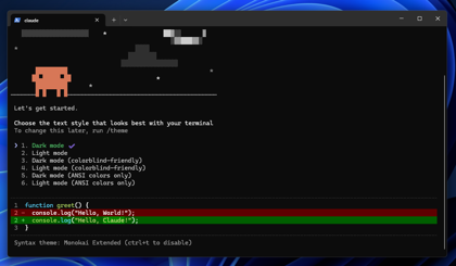 Claude Code のインストール:画像17