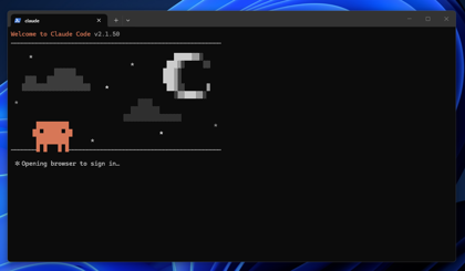 Claude Code のインストール:画像19