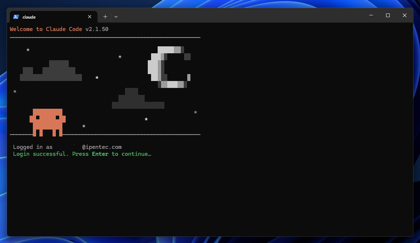 Claude Code のインストール:画像22
