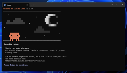Claude Code のインストール:画像23