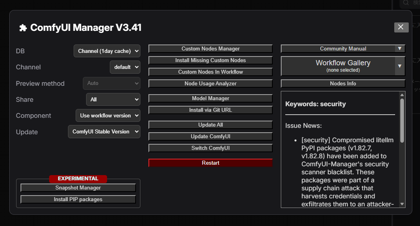 ComfyUI Impact Pack のインストール:画像1