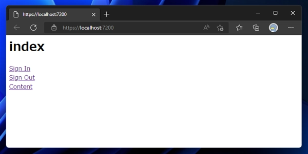 ASP.NET アプリケーションでAzure Active Directory (Azure AD) で認証する:画像2