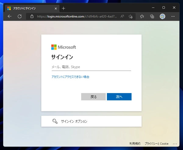 ASP.NET アプリケーションでAzure Active Directory (Azure AD) で認証する:画像10