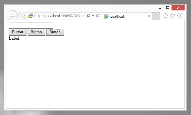 ASP.NETのWebフォームのデフォルトボタンを設定する:画像2