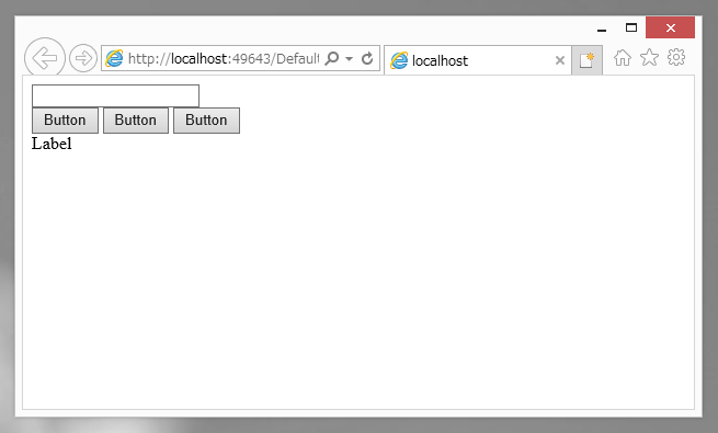 ASP.NETのWebフォームのデフォルトボタンを設定する:画像5