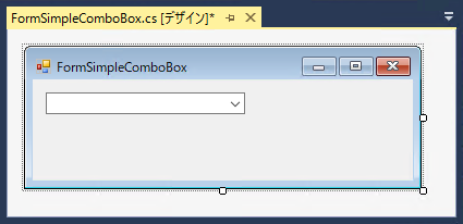 コンボボックスに項目を追加する - コンボボックスのドロップダウンリストに追加する:画像1