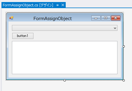コンボボックスの要素にオブジェクトを割り当てる - ComboBox.Item にクラスオブジェクトを挿入する:画像1