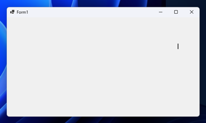 Windows Formで独自に作成したウィンドウコントロールのコンポーネントにキャレットを表示する:画像6