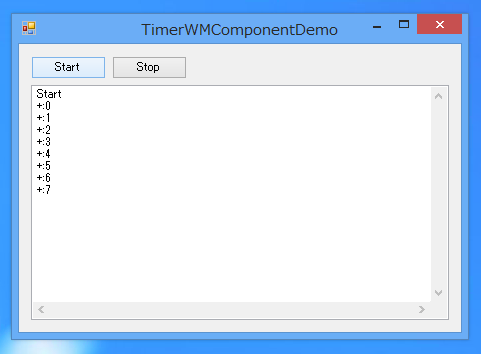 SetTimer Windows APIを利用したタイマーコンポーネントの作成 (ウィンドウメッセージ取得版):画像5