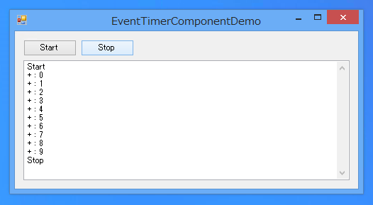 timeSetEvent Windows APIを利用した高精度タイマーコンポーネントの作成:画像6