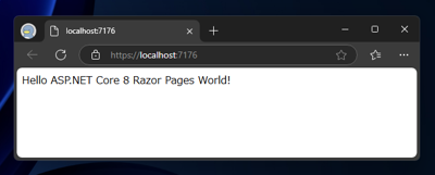 ASP.NET Core 8 アプリケーションを IIS Webサーバーに配置する:画像1