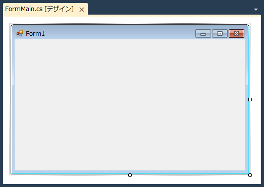 Windows Formアプリケーションでキーボードのキーが押されたかを判定するコードと実行結果 - フォームでのKeyDownイベントの処理:画像1