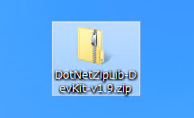 DotNetZip のダウンロード:画像7