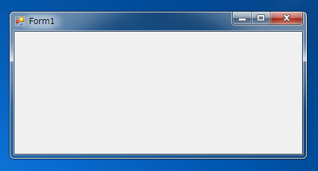 Windows 7 - フォームの境界・外観を変更する:画像7