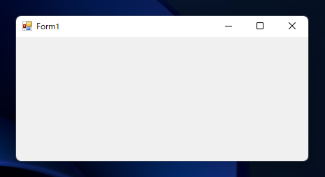 Windows 11 - フォームの境界・外観を変更する:画像8