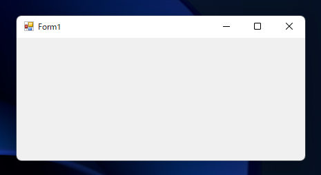 Windows 11 - フォームの境界・外観を変更する:画像10