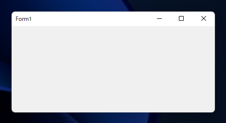 Windows 11 - フォームの境界・外観を変更する:画像12