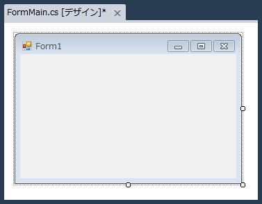 フォームの最小サイズを設定する - 指定した幅、高さより小さくリサイズできないウインドウの作成:画像1