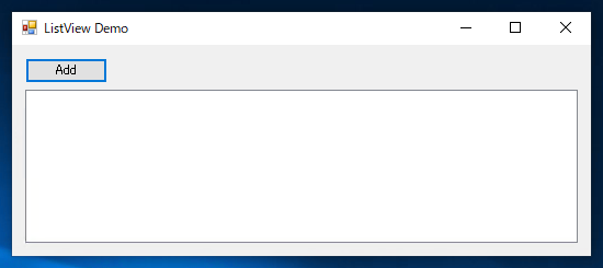 ListViewにアイコン付きの項目を追加する:画像8