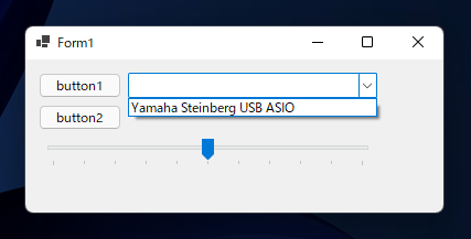 ASIOドライバでサウンドを再生する (NAudioを利用):画像5