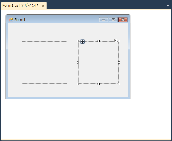 Splitter(スプリッタ)コントロールを使用する:画像2