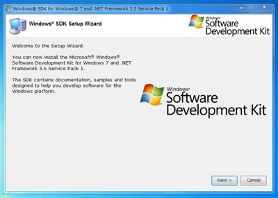 Windows7のAPIを使う(1) 環境の構築:画像3