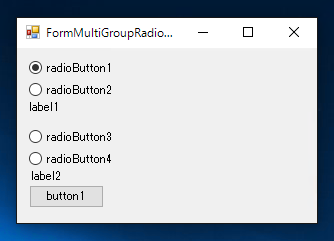 RadioButtonを複数グループで利用する:画像2