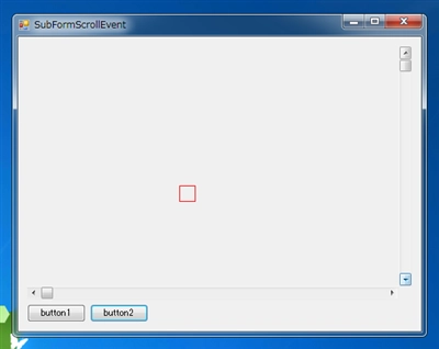 Windows Formアプリケーションでウィンドウコントロールのクライアント領域をスクロールする:画像14