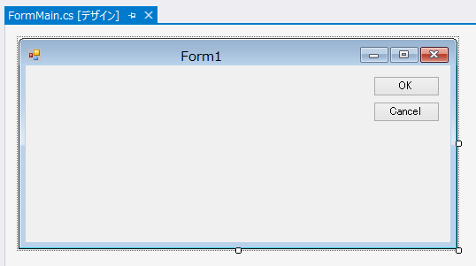 フォームのキャンセルボタンを設定する - (フォームでのダイアログのCancelボタンの指定):画像1