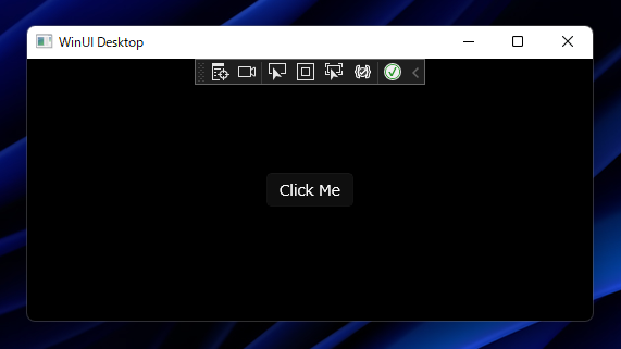 exeファイル形式(Unpackaged)の WinUI 3 アプリケーションを作成する:画像31