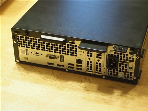 DELL OPTIPLEX 3060 (スモールフォームファクター) のレビュー:画像8