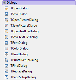 Delphi 10.2 Community Edition のコンポーネント:画像6