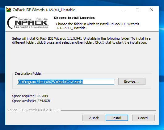 Delphi 10.2 Community Edition に CnPackをインストールする:画像9