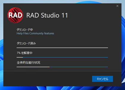 Delphi 11.3 Community Edition のインストール:画像20