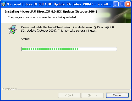 DirectX9 SDK Install:画像9