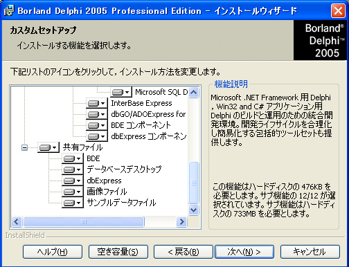Delphi2005 インストール:画像11