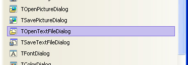 TOpenTextFileDialog/TSaveTextFileDialog:画像1